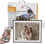 Denver PFF-1970 Digitaler Wi-Fi Bilderrahmen &ndash; 19 Zoll Full HD IPS Touchscreen,