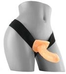 PIPEDREAM Fantasy 6"" Hollow Strap-On, Flesh"