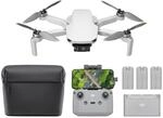 DJI Mini 4K Fly More Combo, Drohne mit 4K UHD Kamera f&uuml;r Erwachsene, unter 249 g,