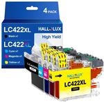 LC422XL XL Gro&szlig;e Kapazit&auml;t LC-422XLVAL Tintenpatronen Value Pack f&uuml;r Brother LC422