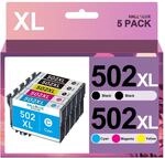 502XL Multipack Patronen Kompatibel f&uuml;r Epson 502 502XL f&uuml;r Epson WF 2860
