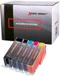 Logic-Seek 5X Tintenpatrone kompatibel f&uuml;r PGI580 CLI581 XXL Multipack f&uuml;r Canon