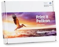 Pelikan Ersatz-Tintenpatronen f&uuml;r Brother LC123, Schwarz/Cyan/Magenta/Gelb, 4...
