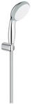 GROHE Vitalio Start, Wandhalterset 1 Strahlart, ohne Bohren montierbar | Rain Strahl