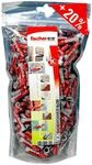 fischer DuoPower 6 x 30 im Big Pack, 240 Universald&uuml;bel, leistungsstarker