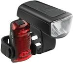 AXA Fahrradlicht Set Dwn 30 Lux &ndash; USB Aufladbar &ndash; 11 Stunden Leuchtdauer &ndash;