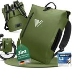 MIVELO - 3in1 Fahrradtasche f&uuml;r Gep&auml;cktr&auml;ger, 100% wasserdicht & PVC-frei,