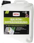 MEM Balkon-Impr&auml;gnierung, F&uuml;r saugende Untergr&uuml;nde, Wasserabperleffekt,