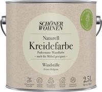2,5L Sch&ouml;ner Wohnen Naturell Kreidefarbe Windstille, Feines Hellgrau