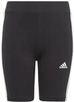 adidas M&auml;dchen Essentials 3-Stripes Cotton Bike Tights, Black/White, 11-12...