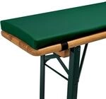 TexDeko Bierbankauflage gepolstert 220x25x4cm XL Kunstleder f&uuml;r...
