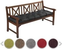 sunnypillow Bankauflage Outdoor - Bankkissen f&uuml;r Bank 100 x 40 cm - Sitzkissen f&uuml;r