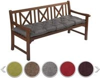 sunnypillow Bankauflage Outdoor - Bankkissen f&uuml;r Bank 110 x 40 cm - Sitzkissen f&uuml;r