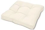 Beautissu Lounge Kissen Outdoor 40x40 cm Beige &ndash; Bequemes Sitzkissen...