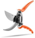 STOCKER - Profi Bypass-Schere 21cm - Scharfe Chromstahl-Klinge, Ergonomische