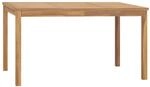 vidaXL Teak Massiv Garten Esstisch Gartentisch Holztisch Gartenm&ouml;bel Tisch