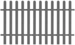 vidaXL Lattenzaun Gartenzaun Friesenzaun Zierzaun Zaun Zaunlatte Vorgartenzaun