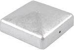 Baumarktplus Pfostenkappe verzinkt 7x7 cm 71mm Pyramide Abdeckkappe f&uuml;r Pfosten
