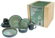 CreaTable, 21554, Serie Nordic Fjord, 10-teiliges Geschirrset f&uuml;r 2 Personen,