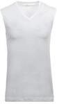 Ragman Herren Bodywear V-Neck 2er Pack- Gr. L, Wei&szlig;