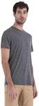 ICEBREAKER Men Merino 150 Tech Lite III SS Tee Gritstone HTHR-013 - L