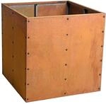 ESTEXO Hochbeet Pflanzkasten Edelrost Blumenkasten Pflanzbeet Blumenbeet Beet Stahl