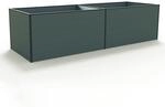 GFP Aluminium Hochbeet Kingsize Daniela - 297 x 99 x 77 cm - Anthrazit,...