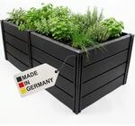 NYVI Hochbeet NYVIGreen XL 158x82x61cm 672 Liter - Kunststoff Kr&auml;uterbeet f&uuml;r