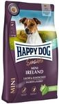 Happy Dog Sensible Mini Ireland Lachs & Kaninchen, 10 kg | Trockenfutter mit Lachs &