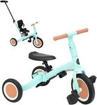Olmitos Evolution&auml;res Babydreirad, 5-in-1, Kinderfahrrad von 1 Jahr bis 5 Jahren,