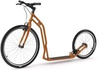 Yedoo S2620 Tretroller - bis 130 kg, Kickscooter mit Luftreifen 26/20 - Big Wheel