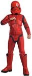 Rubie's 701277_L Offizielles Disney Star Wars Ep 9, Red Stormtrooper, Deluxe-Kost&uuml;m,
