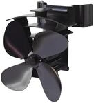 Valiant Remora Ofenventilator Fir350, Magnetisch, 200 mm, Schwarz