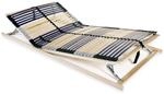 vidaXL Lattenrost 42 Latten 7 Zonen 140x200cm Bettrost Holzlatten Lattenrahmen