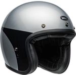 BELL HELMET CUSTOM 500 CHASSIS SILVER/BLACK XL ECE6