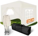 Kronenburg Faltpavillon wasserdicht Dachma&szlig; 2 x 2 m UV Schutz 50+ Pavillon in