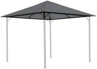 QUICK STAR Ersatzdach f&uuml;r Garten Pavillon 3x3m Grau RAL 7012 Antik Pavillondach
