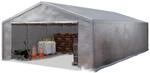 TOOLPORT Lagerzelt 5x10 m Unterstand Zeltgarage PE Plane 350 N grau |...