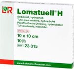 LOMATUELL H Salbent&uuml;ll 10x10 cm steril 10 St