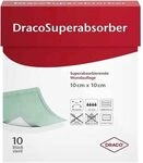 DRACOSUPERABSORBER 10x10 cm Wundauflage 10 St