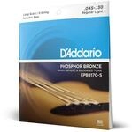 D'Addario EPBB170-5 Phosphor Bronze Akustik Bass Saitensatz 0,11 cm - 0,33 cm (.045 -