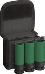 Bosch 3x PRO Impact Steckschl&uuml;sseleinsatz-Set mit PET-Abdeckungen (92 x 38 mm,