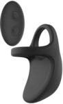 Dream Toys Ramrod Vibrating Cock And Ball Ring With Remote Black One Size