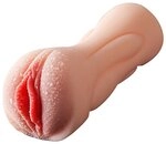 Realistischer Masturbator - Mund und Muschi - 18cm Taschenmuschi aus Silikon/TPE -