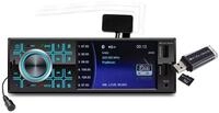 Caliber Autoradio - Auto Radio mit Bluetooth - Aux In - DAB - DAB Plus - FM - SD -