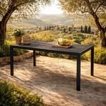 Mojawo Aluminium Gartentisch anthrazit/schwarz Esstisch Gartenm&ouml;bel...