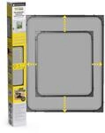 EASYmaxx Insect Protect | Teleskop-Insektenschutzgitter | Fliegengitter Fenster | mit