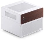 Jonsbo N4 NAS Geh&auml;use Wei&szlig; &ndash; Kompaktes Micro-ATX Case f&uuml;r DIY-NAS, Platz f&uuml;r 6X