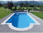 KWAD Styropor Pool All Inklusiv mit R&ouml;mertreppe 600 x 300 x 150 cm grau
