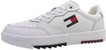 Tommy Jeans Herren Cupsole Sneaker Retro Essential Schuhe, Wei&szlig; (White), 45